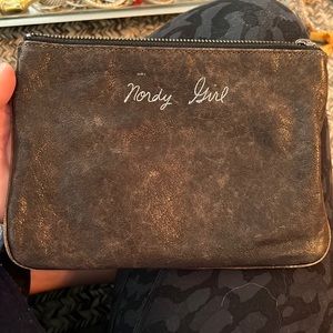 NORDY GIRL “ERIN” leather pouch by Rebecca Minkoff
